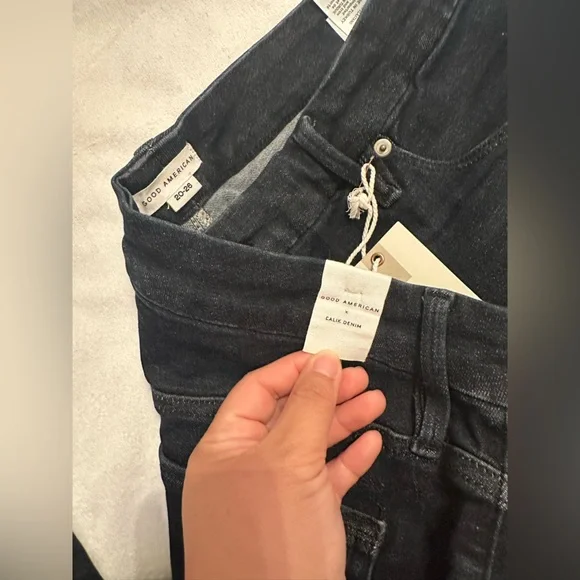Good American Dark Blue Jeans. Always Fit size 20-26 - Picture 4 of 5